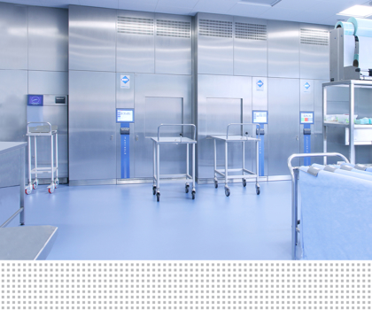 Velké parní sterilizátory