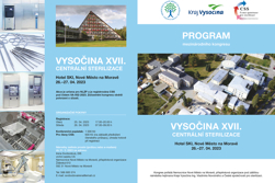 PROGRAM - Mezinárodního kongresu VYSOČINA XVII. CENTRÁLNÍ STERILIZACE PROGRAM - Mezinárodního kongresu VYSOČINA XVII. CENTRÁLNÍ STERILIZACE