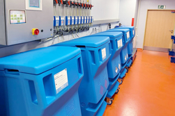 Fasscontainer im Universitätskrankenhaus Ostrava Fasscontainer im Universitätskrankenhaus Ostrava