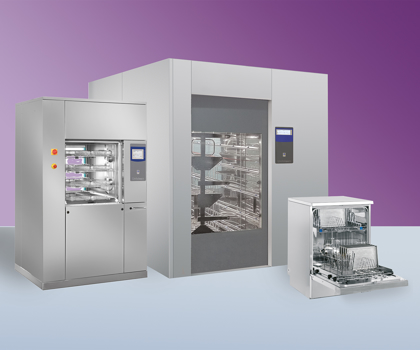 Mycí a dezinfekční automaty